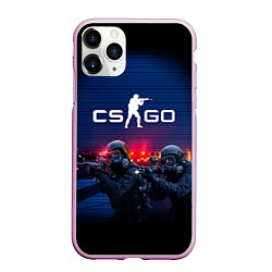 Чехол iPhone 11 Pro матовый Special Air Service CS GO, цвет: 3D-розовый