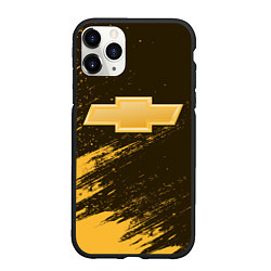 Чехол iPhone 11 Pro матовый CHEVROLET Яркий