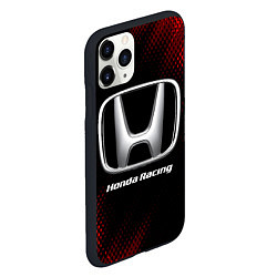 Чехол iPhone 11 Pro матовый HONDA RACING Sport Style, цвет: 3D-черный — фото 2