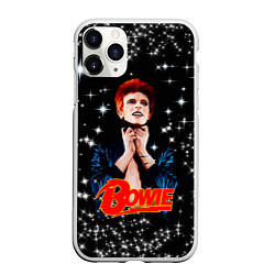 Чехол iPhone 11 Pro матовый Theres a Starman waiting in the sky