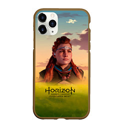 Чехол iPhone 11 Pro матовый Horizon Forbidden West Aloy