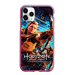 Чехол iPhone 11 Pro матовый Horizon Forbidden West - Элой арт