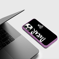 Чехол iPhone 11 Pro матовый Дакар ралли, цвет: 3D-фиолетовый — фото 2