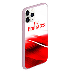 Чехол iPhone 11 Pro матовый Арсенал arsenal, цвет: 3D-розовый — фото 2