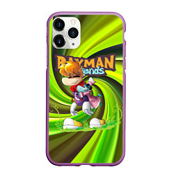 Чехол iPhone 11 Pro матовый Уставший Rayman Legends