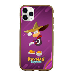 Чехол iPhone 11 Pro матовый Rayman в шляпе Legends