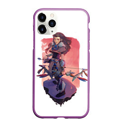 Чехол iPhone 11 Pro матовый Aloy Forbidden West