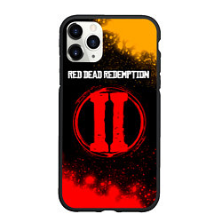 Чехол iPhone 11 Pro матовый RDR 2 Circle - Краска