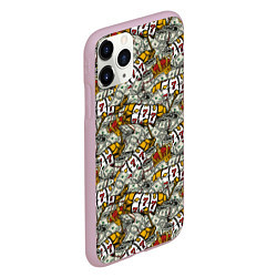 Чехол iPhone 11 Pro матовый Джекпот Jackpot, цвет: 3D-розовый — фото 2