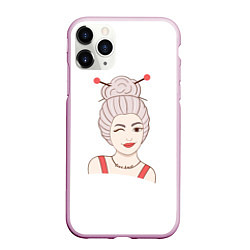 Чехол iPhone 11 Pro матовый LoveKnit