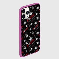 Чехол iPhone 11 Pro матовый Photographer Фотограф, цвет: 3D-фиолетовый — фото 2