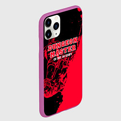 Чехол iPhone 11 Pro матовый Мастер подземелья арт, цвет: 3D-фиолетовый — фото 2