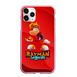 Чехол iPhone 11 Pro матовый Rayman Red Legends