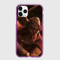 Чехол iPhone 11 Pro матовый MALENIA ELDER RING, цвет: 3D-фиолетовый