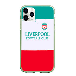 Чехол iPhone 11 Pro матовый Liverpool sport