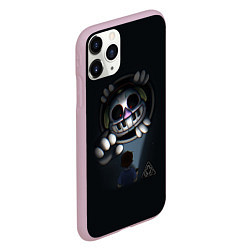 Чехол iPhone 11 Pro матовый FNAF Security Breach Музыкальный диджей DJ Music M, цвет: 3D-розовый — фото 2