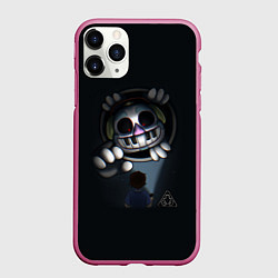 Чехол iPhone 11 Pro матовый FNAF Security Breach Музыкальный диджей DJ Music M, цвет: 3D-малиновый