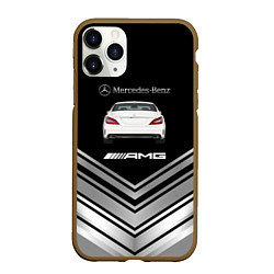 Чехол iPhone 11 Pro матовый MercedesAMG gt