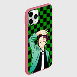 Чехол iPhone 11 Pro матовый ТАНДЖИРО В СОВРЕМЕННОСТИ КЛИНОК, цвет: 3D-малиновый — фото 2