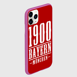 Чехол iPhone 11 Pro матовый Бавария Bayern Munchen, цвет: 3D-фиолетовый — фото 2