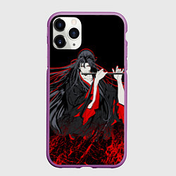 Чехол iPhone 11 Pro матовый Старейшина Илина, цвет: 3D-фиолетовый