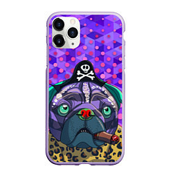 Чехол iPhone 11 Pro матовый Pirate Dog