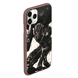 Чехол iPhone 11 Pro матовый Guts Berserk art, цвет: 3D-коричневый — фото 2