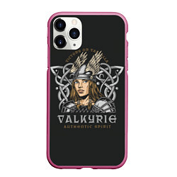 Чехол iPhone 11 Pro матовый Валькирия - VALKYRIE, цвет: 3D-малиновый