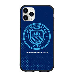 Чехол iPhone 11 Pro матовый MANCHESTER CITY Manchester City, цвет: 3D-черный