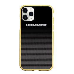 Чехол iPhone 11 Pro матовый Hummer h2