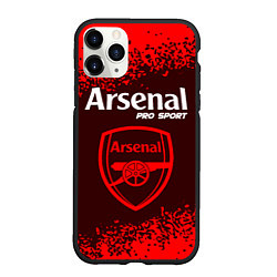 Чехол iPhone 11 Pro матовый ARSENAL Pro Sport Спрей, цвет: 3D-черный