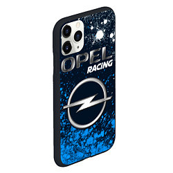 Чехол iPhone 11 Pro матовый OPEL Racing Краска, цвет: 3D-черный — фото 2