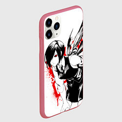 Чехол iPhone 11 Pro матовый ТОУКА TOKYO GHOUL, цвет: 3D-малиновый — фото 2