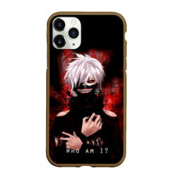 Чехол iPhone 11 Pro матовый Tokyo Ghoul Токийский Гуль Who am I