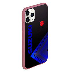 Чехол iPhone 11 Pro матовый SUZUKI СУЗУКИ, цвет: 3D-малиновый — фото 2