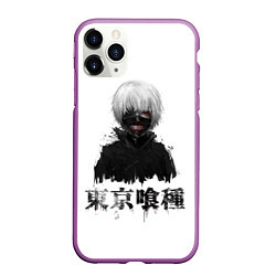 Чехол iPhone 11 Pro матовый True ghoul Dead Inside, цвет: 3D-фиолетовый