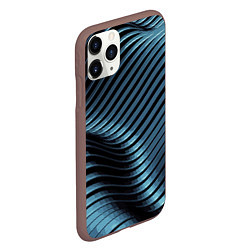 Чехол iPhone 11 Pro матовый Fashion pattern 2027, цвет: 3D-коричневый — фото 2