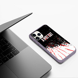 Чехол iPhone 11 Pro матовый A way out, цвет: 3D-серый — фото 2