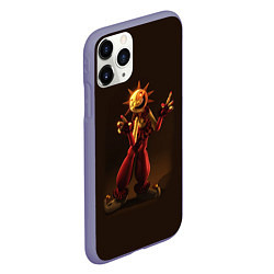 Чехол iPhone 11 Pro матовый Five Nights at Freddys Security Breach Воспитатель, цвет: 3D-серый — фото 2