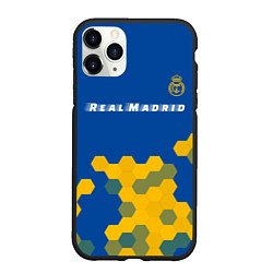 Чехол iPhone 11 Pro матовый РЕАЛ МАДРИД Real Madrid Графика