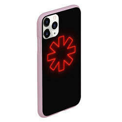 Чехол iPhone 11 Pro матовый RHCP Neon, цвет: 3D-розовый — фото 2
