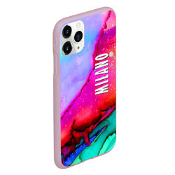 Чехол iPhone 11 Pro матовый Milano Fashion pattern, цвет: 3D-розовый — фото 2