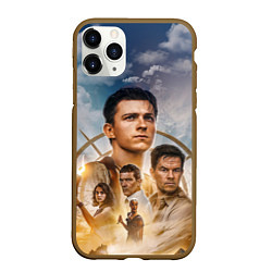 Чехол iPhone 11 Pro матовый Uncharted: на картах не значится