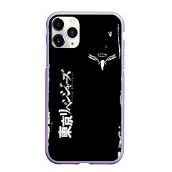 Чехол iPhone 11 Pro матовый Tokyo Revengers, цвет: 3D-светло-сиреневый