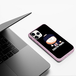 Чехол iPhone 11 Pro матовый South Park - мультфильм Южный парк, цвет: 3D-розовый — фото 2