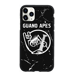 Чехол iPhone 11 Pro матовый Guano Apes КОТ Потертости