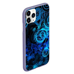 Чехол iPhone 11 Pro матовый Fashion pattern 2078, цвет: 3D-серый — фото 2