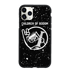 Чехол iPhone 11 Pro матовый Children of Bodom КОТ Брызги