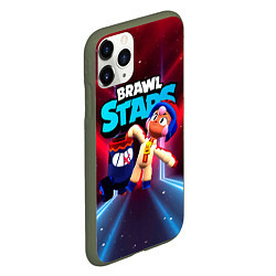 Чехол iPhone 11 Pro матовый Бонни Bonny BrawlStars, цвет: 3D-темно-зеленый — фото 2