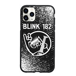 Чехол iPhone 11 Pro матовый Blink 182 КОТ Спрей